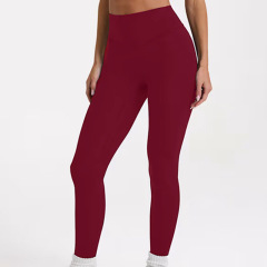 YY421 Cherry Red Leggings