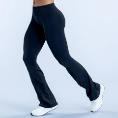 RY-3003-CK   Seamless Yoga Micro Flare Pants