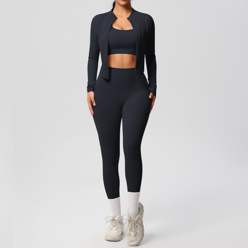 European and American Cloud Sense Tight Yoga Vest Jacket Shockproof Beautiful Back Sports Bra Pilates Running Outdoor Yoga Clothes
