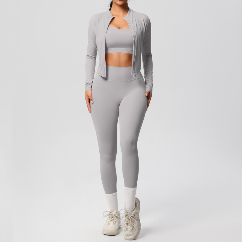European and American Cloud Sense Tight Yoga Vest Jacket Shockproof Beautiful Back Sports Bra Pilates Running Outdoor Yoga Clothes