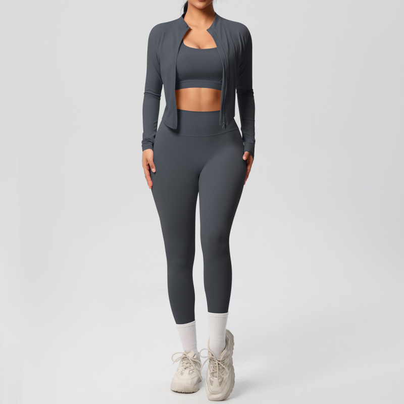 European and American Cloud Sense Tight Yoga Vest Jacket Shockproof Beautiful Back Sports Bra Pilates Running Outdoor Yoga Clothes