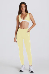 Lemon yellow suit