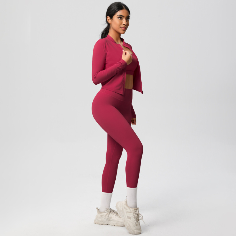 European and American Cloud Sense Tight Yoga Vest Jacket Shockproof Beautiful Back Sports Bra Pilates Running Outdoor Yoga Clothes