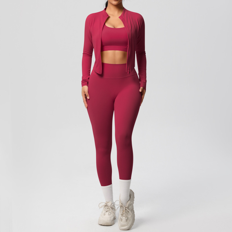European and American Cloud Sense Tight Yoga Vest Jacket Shockproof Beautiful Back Sports Bra Pilates Running Outdoor Yoga Clothes