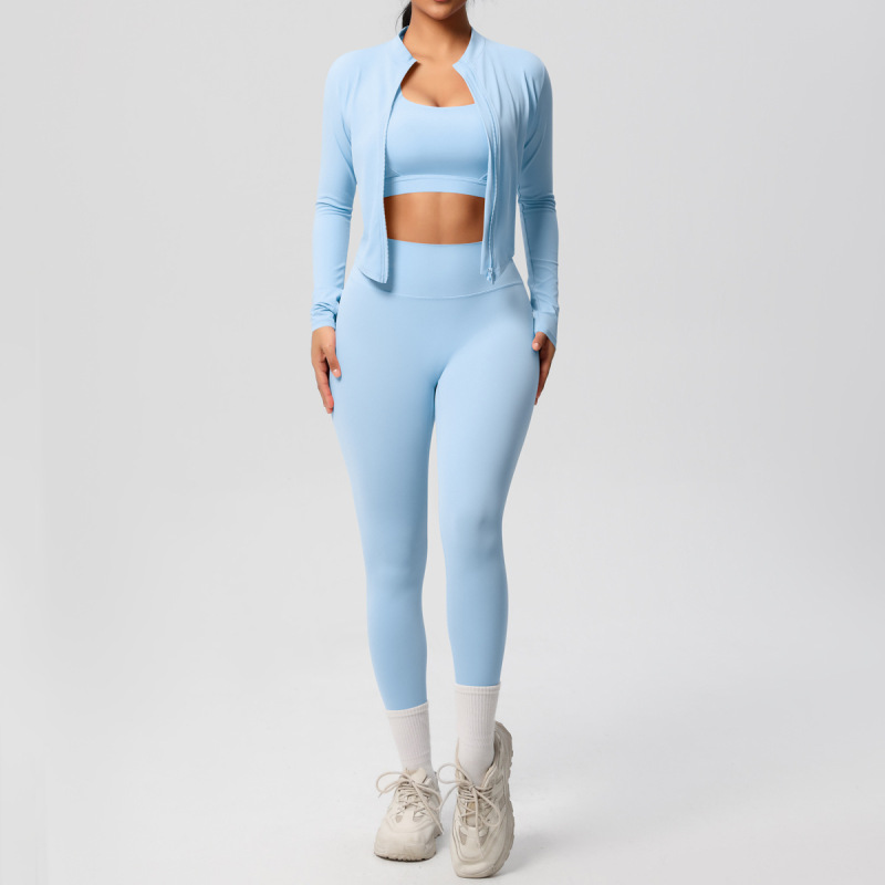 European and American Cloud Sense Tight Yoga Vest Jacket Shockproof Beautiful Back Sports Bra Pilates Running Outdoor Yoga Clothes