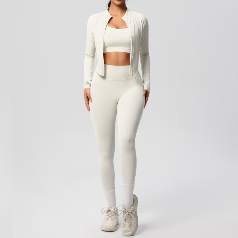 European and American Cloud Sense Tight Yoga Vest Jacket Shockproof Beautiful Back Sports Bra Pilates Running Outdoor Yoga Clothes