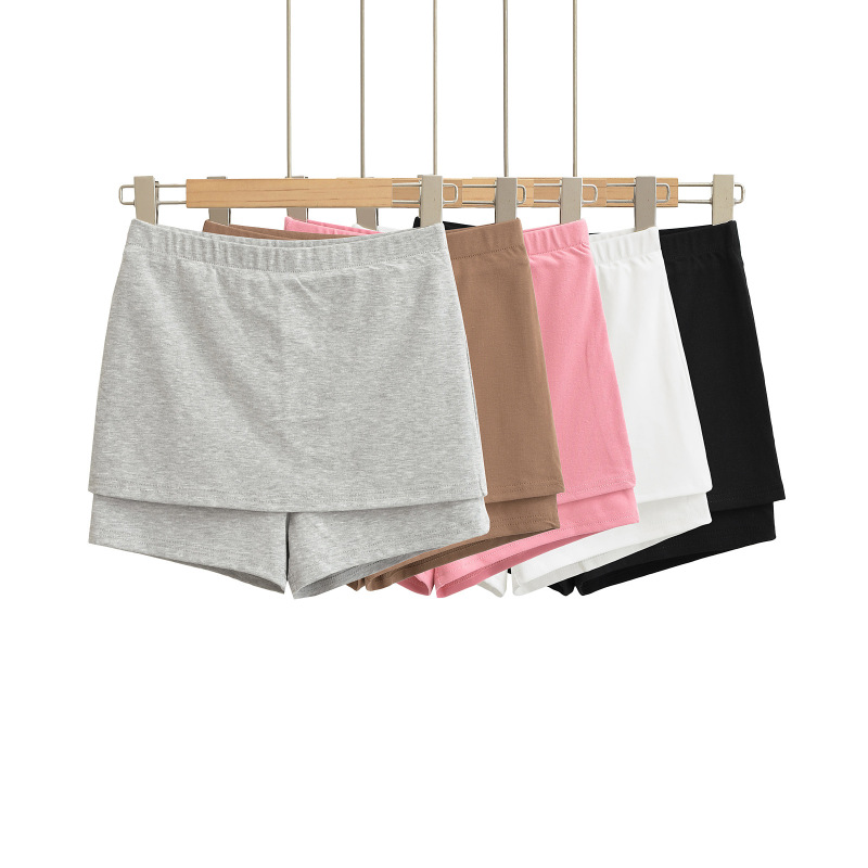 Yoga Skirt Pants for Women, Summer 2026 New Style, Elastic Waist, Slimming, Anti-Exposure, Sexy Hip-Hugging Short Skirt