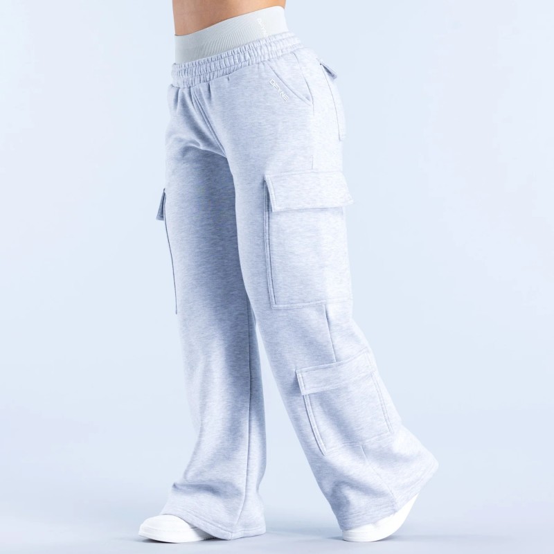 Dfyne New Autumn and Winter Straight-Leg Pants Trendy Sports Pants Cargo Pocket Wide-Leg Pants Street Loose Floor-Length Pants