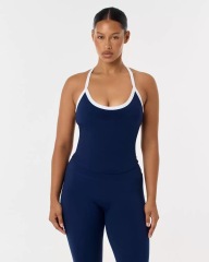 Navy blue vest