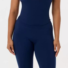 Navy blue trousers