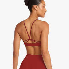 Burgundy vest