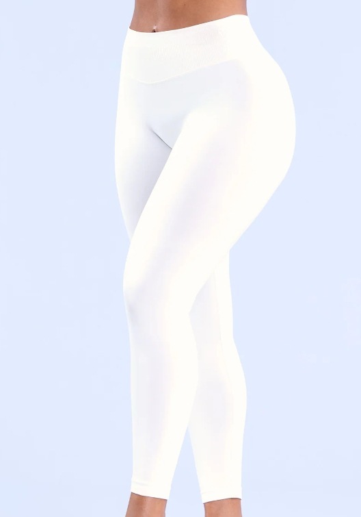 Full Matte Nylon Three-Section Waistband Ruched Butt-Lifting Seamless Low-Waist Cropped Yoga Pants