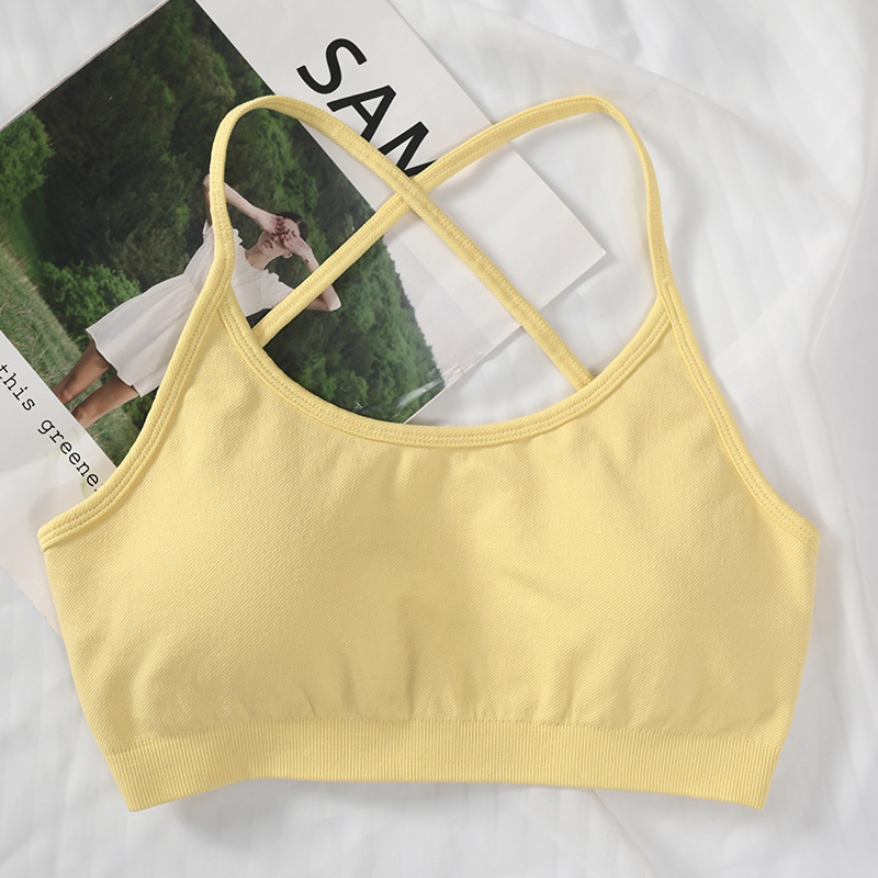 Cross-border BO & TEE Seamless Sports Bra Quick Drying Tight Outdoor Running Fitness Beautiful Back Yoga Sports Underwear
