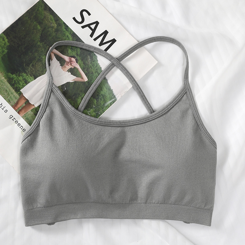 Cross-border BO & TEE Seamless Sports Bra Quick Drying Tight Outdoor Running Fitness Beautiful Back Yoga Sports Underwear