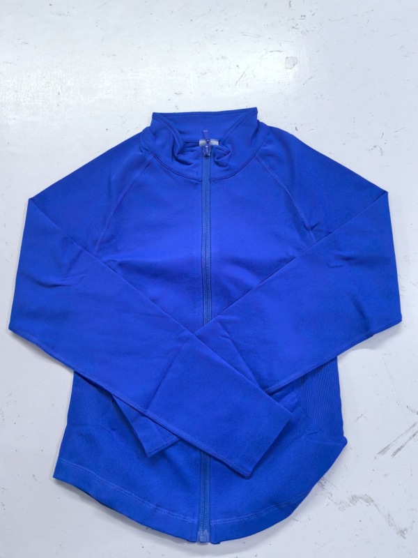 Amazon Full-extinction Super Soft Nylon Fabric Tight-fitting Zipper Long-sleeved Jacket Fitness Wear Long-sleeved Zipper Fitness Wear