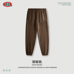 Pants-dark brown
