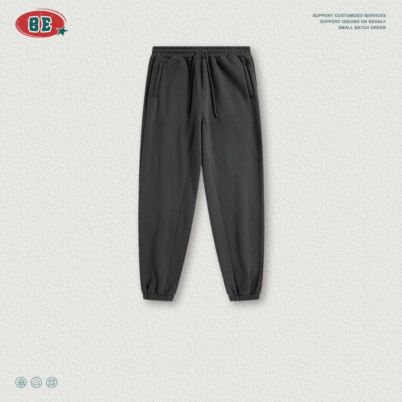 ZSTH-W2407-2207 -TZ    Loose-Fitting Drawstring Jogger Pants Two-Piece Sports Set