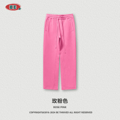 Straight-leg-rose pink (plus velvet)