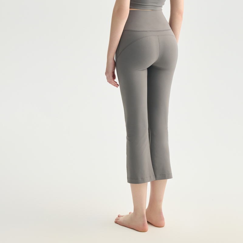AD-Adck1570-CK   Petite Yoga Bell-Bottom Pants