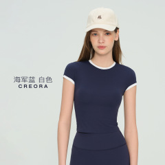 Navy blue + white