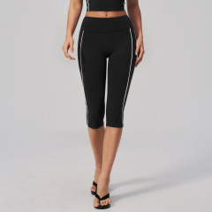 ZC-FZK4539-DK    Slimming Running Sports Capri Pants