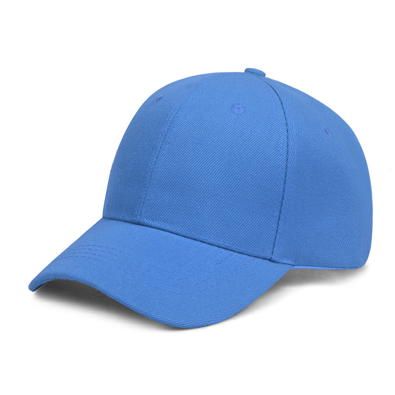 Hat Factory wholesale fur green solid color light board peaked cap sun-proof sun-proof set various LOGO baseball cap men's caps