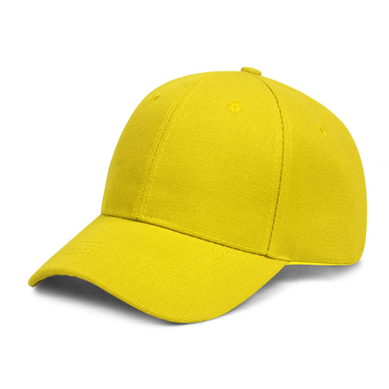 Hat Factory wholesale fur green solid color light board peaked cap sun-proof sun-proof set various LOGO baseball cap men's caps