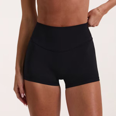 CSJ-YY423-DK   High-Waisted Butt-Lifting Fitness Shorts