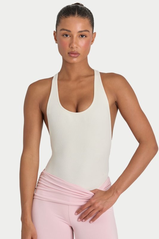 Custom-boandtee-LTY    Cloud inspired slim fit round neck jumpsuit