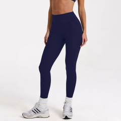 Yy422 navy blue tight trousers