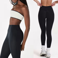 Yy422 glacier white top + tight trousers