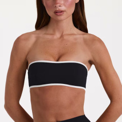 CSJ-YY422-WX   Contrasting Color Nude-Feel Sports Bra