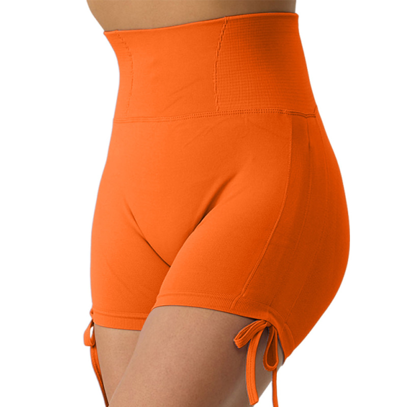 European and American Style Yoga Shorts with Leopard Print, Seamless, High-Waisted, Butt-Lifting, Tight-Fitting, Quick-Dry, High-Elasticity Workout Pants