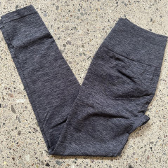 interlace gray leggings