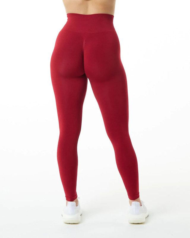Aliexpress Amazon Feel Smooth Side Jacquard Seamless Fitness Long-sleeved Pants Suit Fitness Long-sleeved Pants