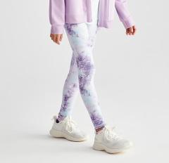 Dyed purple