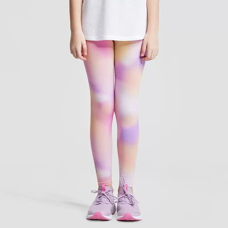 Autumn New Cloud-Like Comfortable Girls and Kidsren's Yoga Pants Quick-Drying Breathable Running Training Cycling Sports Tights