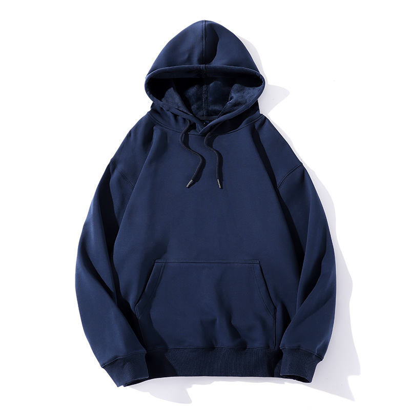 500g silver fox velvet vests custom loose overalls hooded pullover plus velvet padded group coat custom-made winter