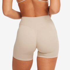 U152 shorts apricot color