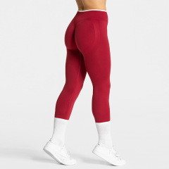Trousers cherry red