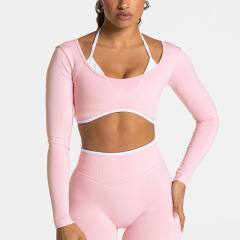 Long sleeve pink