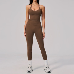 2557-1 vest + 2557-1 trousers—maroon brown