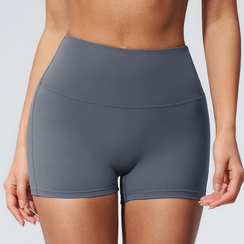 European and American Summer New High-Waisted Butt-Lifting Yoga Shorts Peach Butt Tight-Fitting Sports Fitness Three-Point Shorts for Women 5560