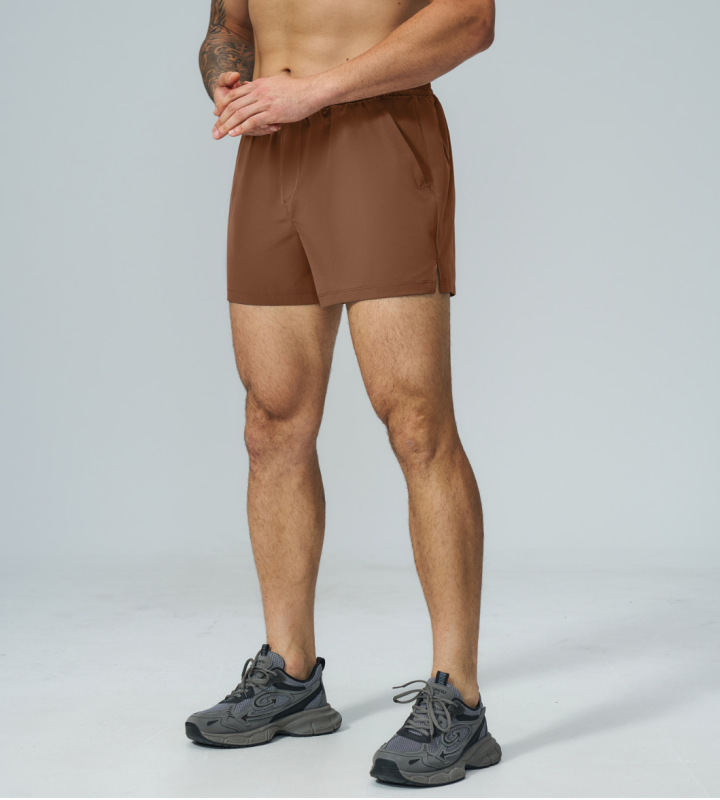 Cross-border men's skin-friendly breathable quick-drying outdoor sports fitness running shorts basketball running training bottoms 5099