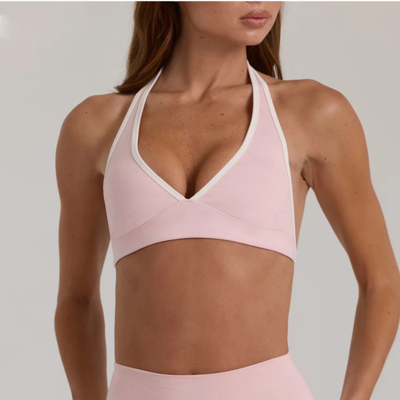 YS-26035-TZ     Seamless Brushed Sports Yoga Outfit Set