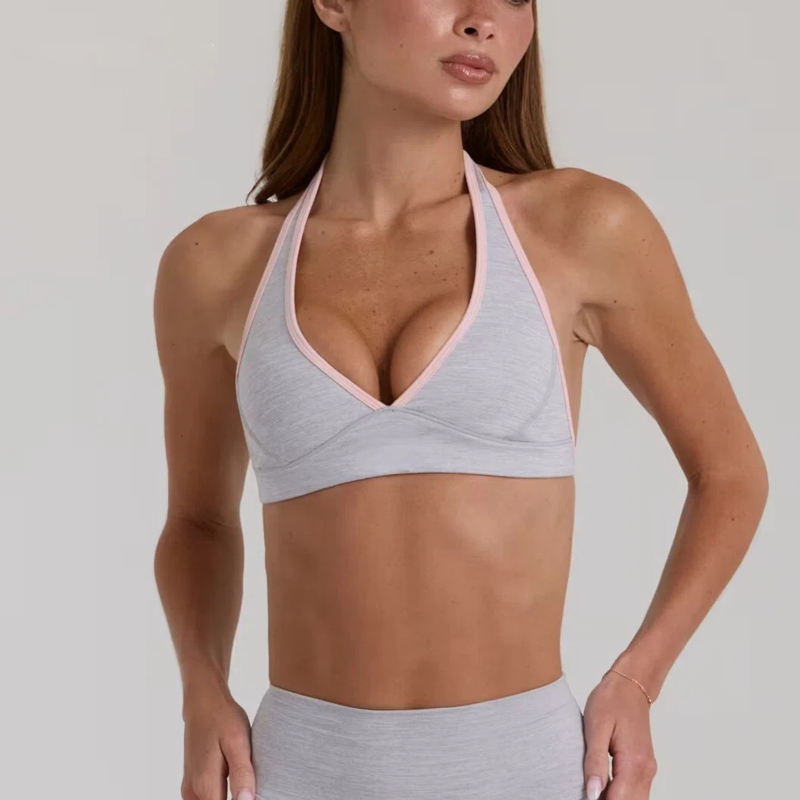 YS-26035-TZ     Seamless Brushed Sports Yoga Outfit Set