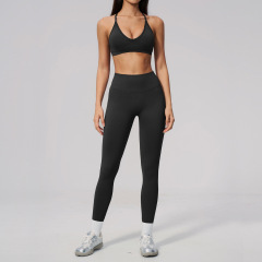 ZC-TZ3597-2-TZ     High-Waisted Fitness Running Yoga Outfit