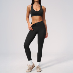 ZC-TZ7655-9-TZ    Running Quick-Dry Yoga Sports Fitness Outfit Set
