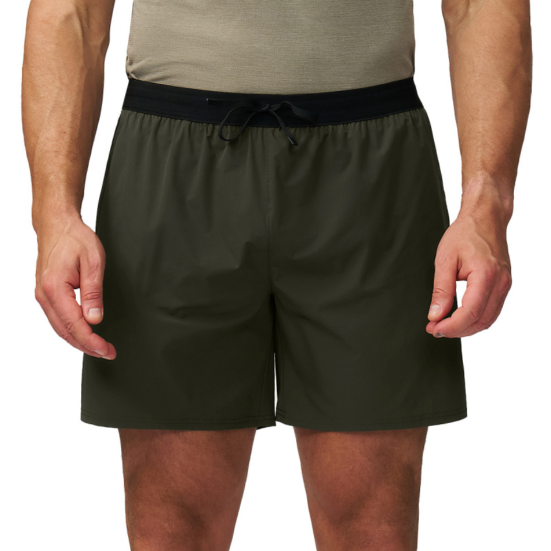 Cross-Border Men's Sports and Fitness Color Matching Quick-Drying Skin-Friendly Shorts Outdoor Hiking Work Clothing Casual Quarter Pants 5513