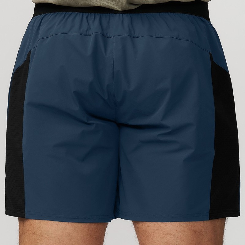 Cross-Border Men's Sports and Fitness Color Matching Quick-Drying Skin-Friendly Shorts Outdoor Hiking Work Clothing Casual Quarter Pants 5513
